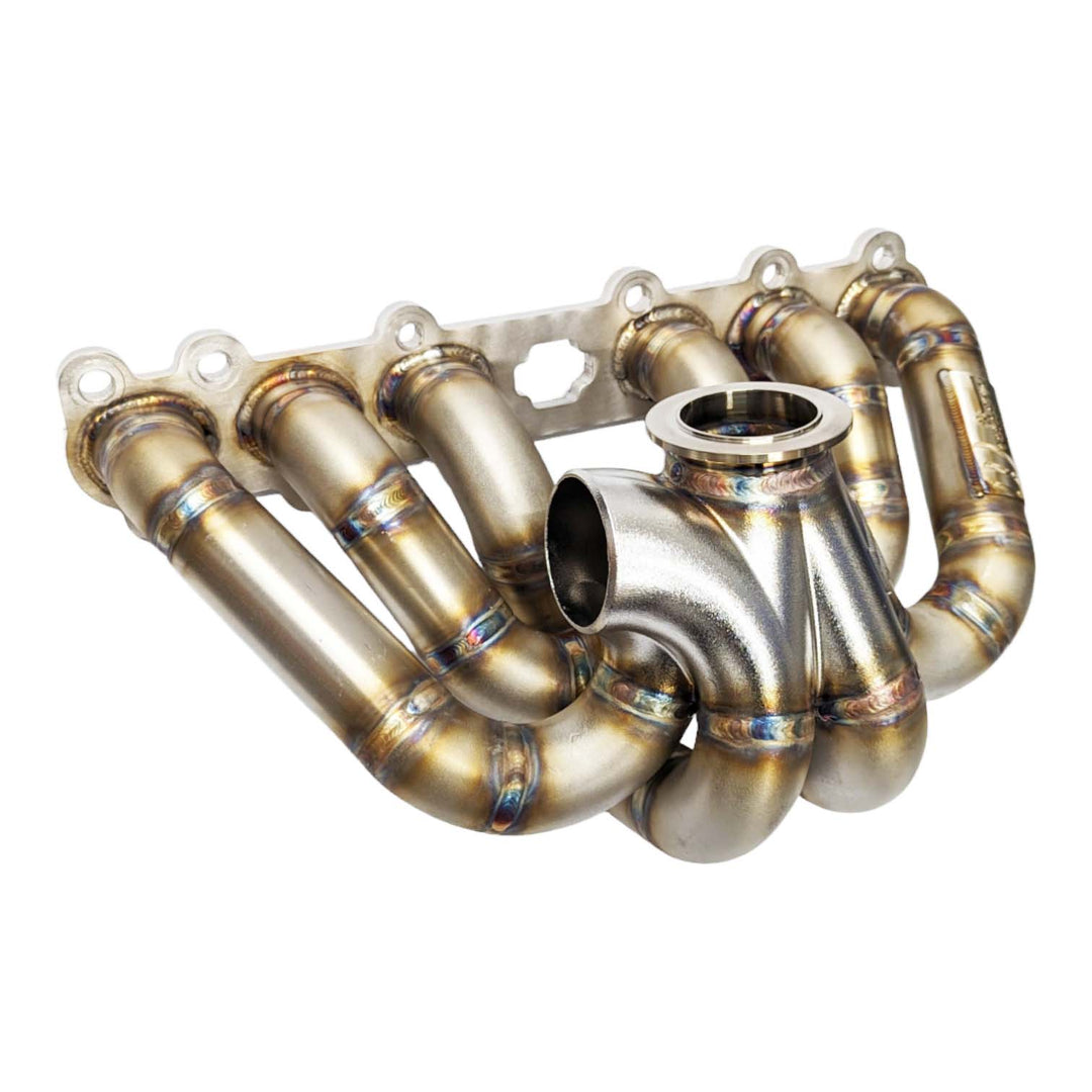 WMS Manifold Toyota 1JZGTE A GV30 LP -C1 - Garrett V-Band (G25/G30/G35, GTX30/GTX35) - 50mm High Priority/60mm Port Size (NO Flange Fitted)
