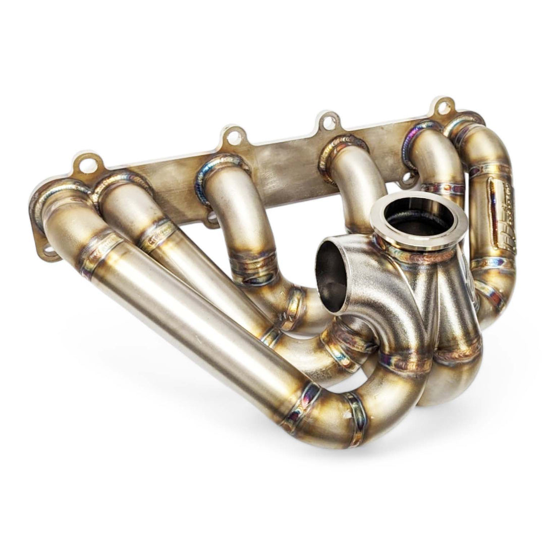 WMS Manifold Toyota 1JZVVTI B GV30 LP -C1 - Garrett V-Band (G25/G30/G35, GTX30/GTX35) - 50mm High Priority/60mm Port Size (NO Flange Fitted)