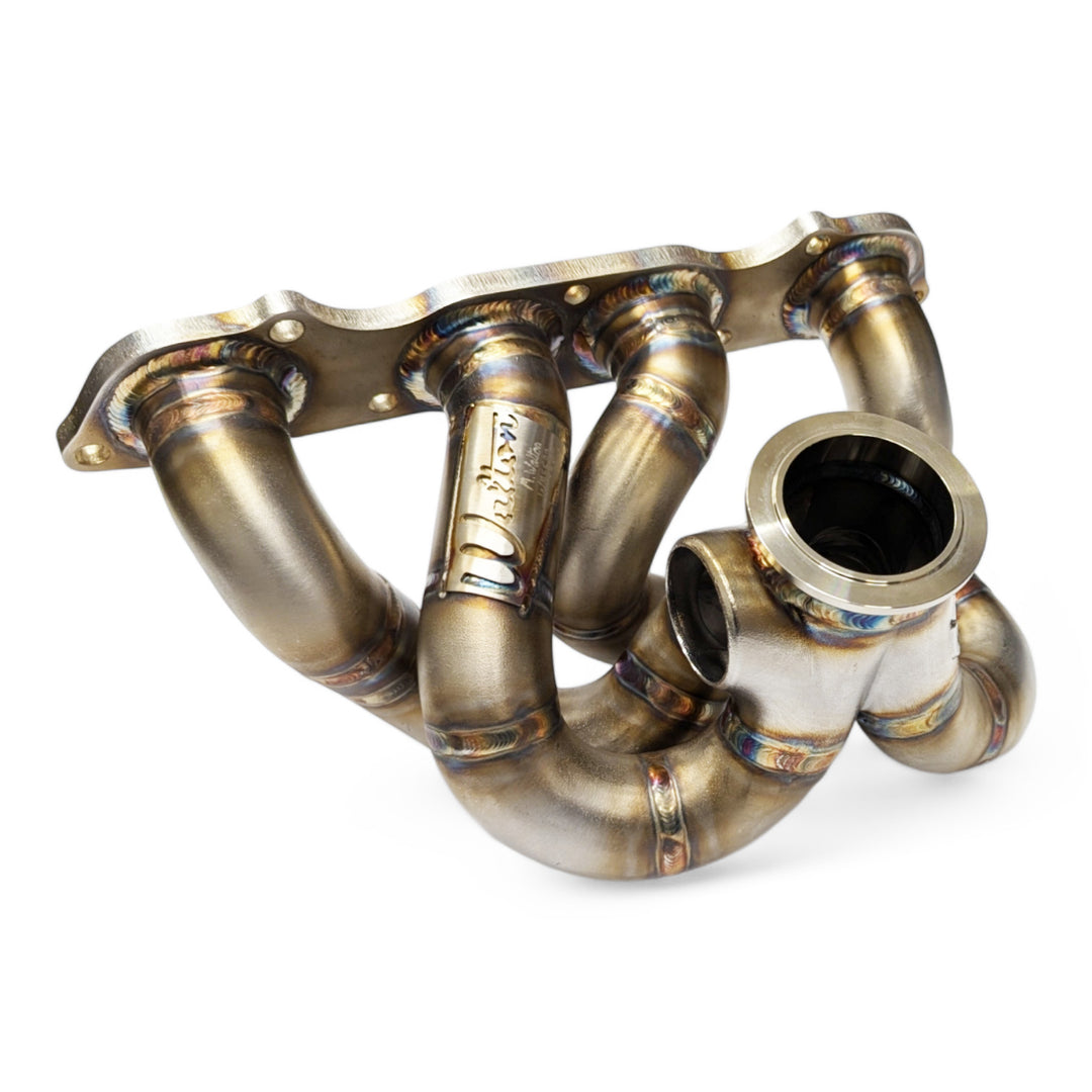 WMS Manifold Honda F20C A GV30 SP -C1 - Garrett V-Band (G25/G30/G35, GTX30/GTX35) - 40 - 50mm Port Size (NO flange fitted)
