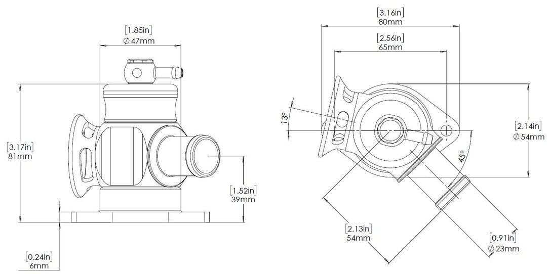 BOV Kompact PlumBack - Kort - HKS