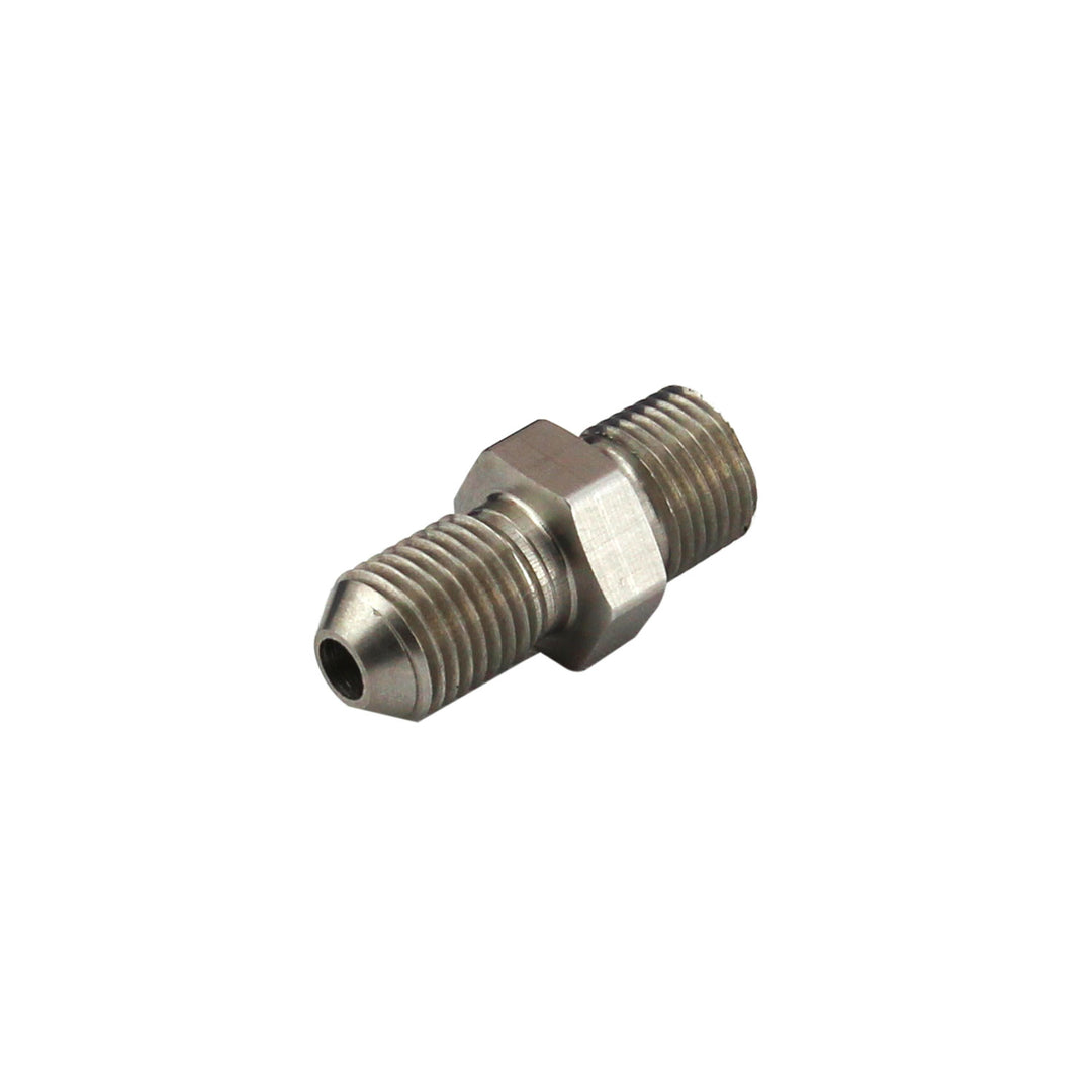 1/8" NPT naar -3AN mannelijk - RVS