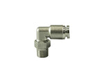 Afbeelding laden in Galerijviewer, 1/8" NPT 90Deg Pushloc-fitting - RVS - 1/4"