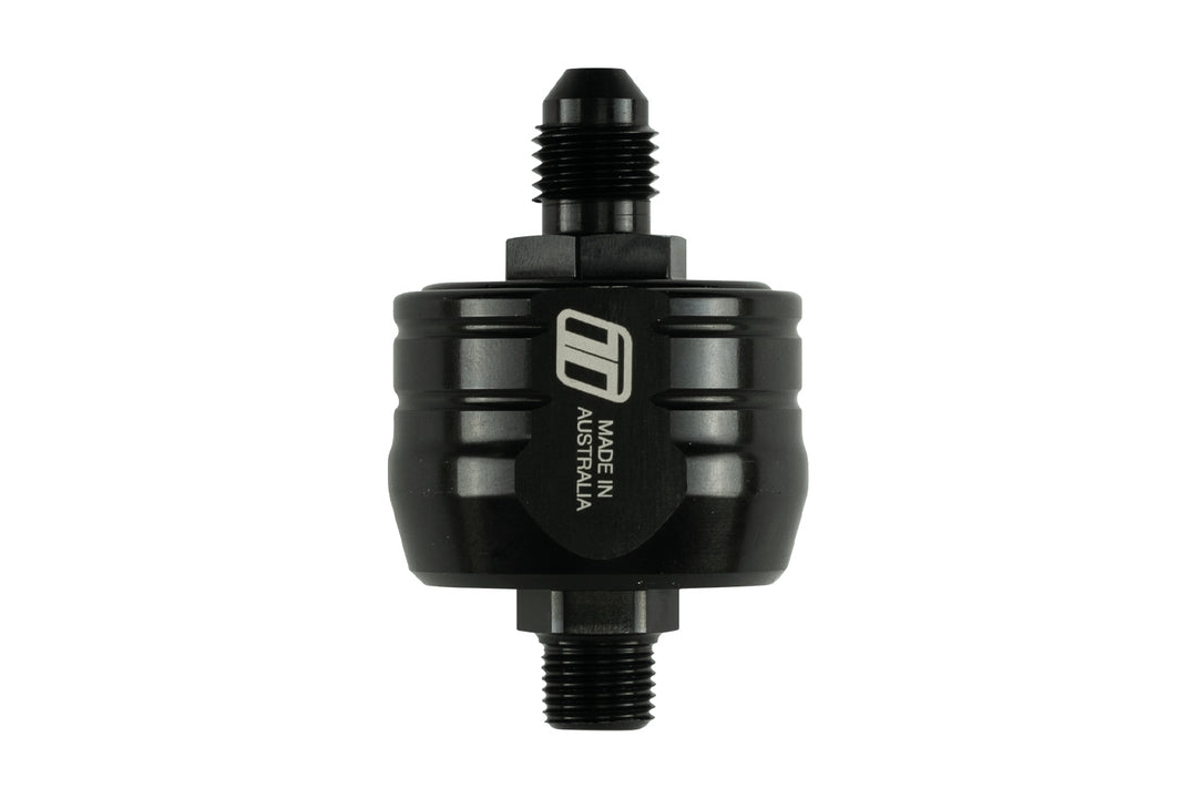 Turbosmart Turbo Oliefilter 44um -4AN Inlaat 1/8"NPT Uitlaat
