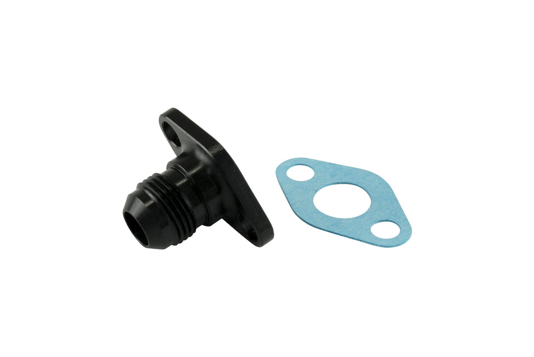 38,1 mm 10AN olieaftap zwart