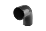Load image into Gallery viewer, Silicon Hose 90 Elbow 3.50" BLACK