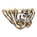 Load image into Gallery viewer, WMS Manifold Toyota 2JZGTE B GV30 LP -C1 - Garrett V-Band (G25/G30/G35, GTX30/GTX35) - 50mm High Priority/60mm Port Size (NO Flange Fitted)
