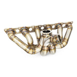 Load image into Gallery viewer, WMS Manifold Nissan RB A GV30 LP FLTS50 -C1 - Garrett V-Band (G25/G30/G35, GTX30/GTX35) - 50mm Port Size (Flange Fitted) Skyline
